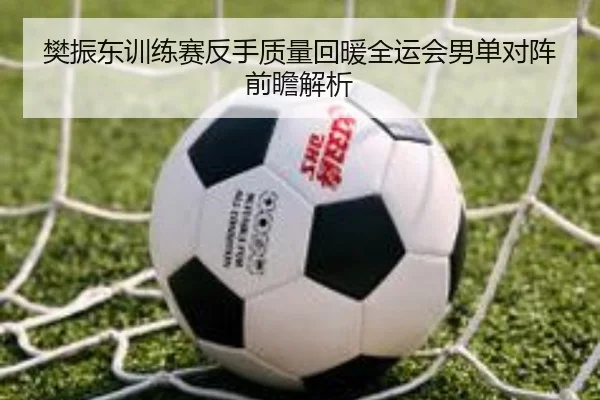 樊振东训练赛反手质量回暖全运会男单对阵前瞻解析